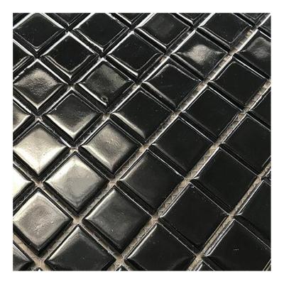 China Black modern hot sale ceramic mosaic wall tiles for ceramic wall floor mosaic craft for sale