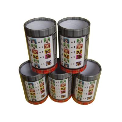 China Custom Coffee Round Cylinder Packaging Box Tea Wrapping Paper Handmade Paper Tube for sale