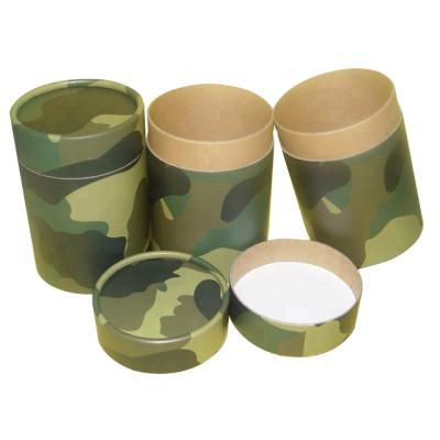 China Handmade Custom Cardboard Scatter Tube Cylinder Biodegradable Kraft Paper Tube for sale