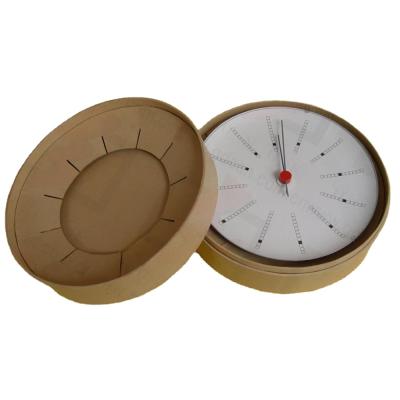 China Recycled Materials Custom Wall Clock Packaging Boxes With Storage Box for sale