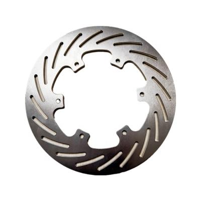 China Micro Brake System Titanium 9.5 Inch Front Brake Rotor for sale