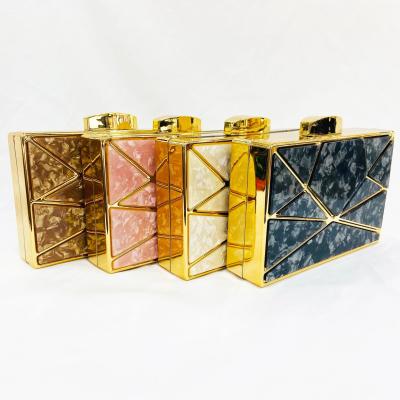 China Others Wholesale Luxury Wedding Party Clutch Bag Women's Gold Evening Clutch Bag for sale