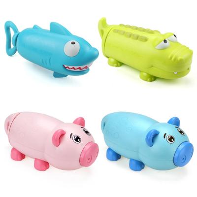 China YIWU Summer ALLO Funny Outdoor Kids Toy Outdoor Games Sprinkle Toy Spray Shooter Water Gun Toy Cute Animal Pig Water Gun for sale