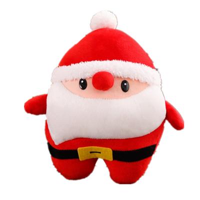 China Christmas ALLO Eco-Friendly Santa Doll Navidad Reindeer Plush Toy Santa Hand Warm Pillow from YIWU for sale