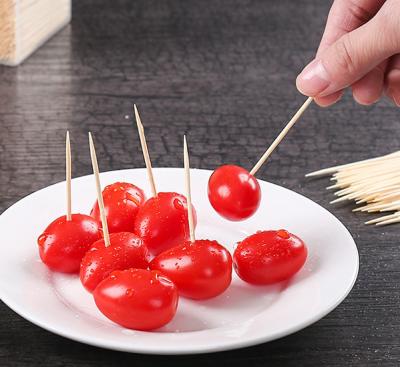 China Wholesale A Grade Disposable Bamboo Toothpicks With Cheap Price Tooth Pick for sale