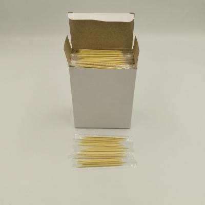 China Simple Custom Made Disposable Wholesale Disposable Bamboo Toothpicks Wrapped for sale