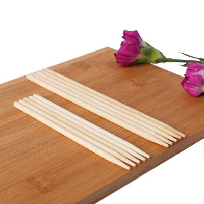 China Wholesale Bamboo Kebab Skeweres Disposable Bamboo BBQ Stick Easily Cleaned for sale