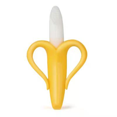 China 2022 High Quality New Arrivals Eco-friendly Baby Teethers Baby Silicone Banana Corn Giraffe Shape Baby Teethers Toy for sale