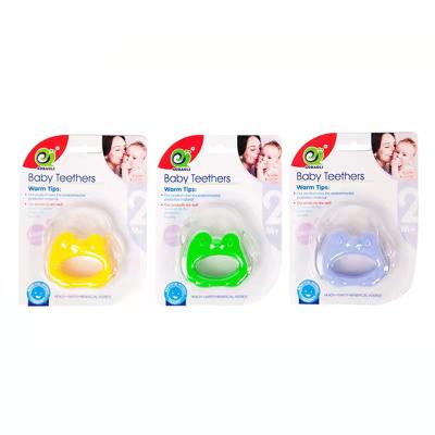 China Hot Selling Soft Toy Baby Toys Baby Teethers Silicone Teether Crab Baby Gel Teether Mini for sale