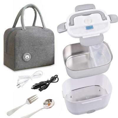 China Food set 12v/110v loncheras electricas portatil food element viable luxury warmer food bowl with bag for sale