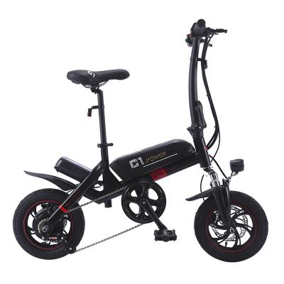 China 2021 new model aluminum alloy mini ebike smart electric bike small weight adult small size folding portable mini electric bike for sale