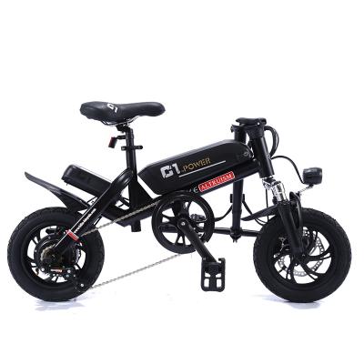 China C1 e fork C1 e slingshot colorful aluminum alloy ebike hard max bike Mini Electric Bicycle with lithium battery for sale