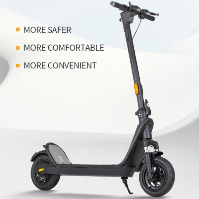 China Europe Europe Unisex Warehouse 10*2.5 Inch To Widen Tire 350w Motor 2 Wheel Anti-skid Kick Folding Foldable Adults E Electric Scooter for sale