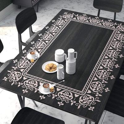 China Large Size Painting Kitchen Stenciling DIY Painting Craft Template Giant Stenciling Laser Cut Reusable Plastic Pet Stenciling Suppliers for sale