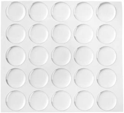 China Round clear epoxy stickers safe for bottle pendants or DIY crafts - 1 inch, for sale