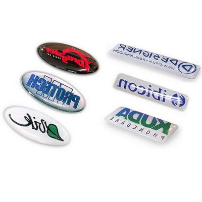 China Custom Waterproof Clear 3d Gel Tags Plastic Brand Logo Epoxy Resin Domed Stickers for sale