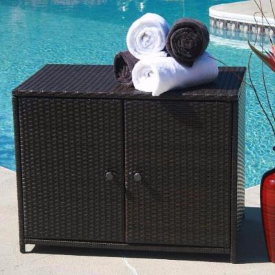 China Modern Outdoor Hotel Pool Furniture Cabinet Metal Storage Cabinet for sale