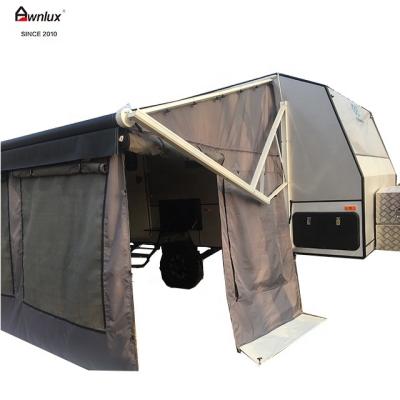 China 100% waterproof & UV Resistant RV Caravan Camper Tent Tent For Shading for sale