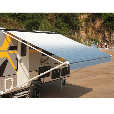 China Durable Anti-UV And Waterproof Camper Trailer RV Vinyl Tent Replacement for sale