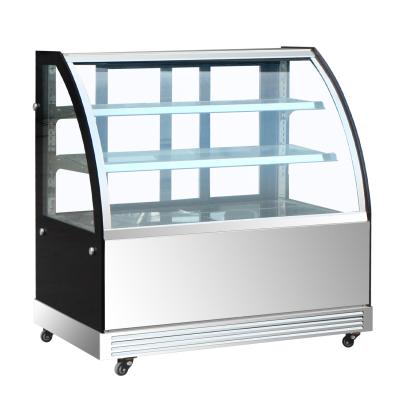 China Single-temperature refrigerated bakery cake cabinet display cabinet cake display best selling price for sale for sale