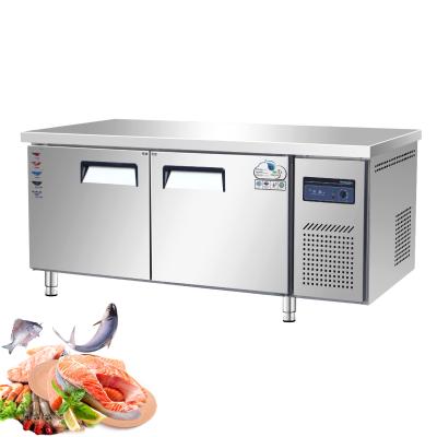 China Fully Refrigerated 2020 Scullery Stainless Steel Best Seller Commercial Two Door Freezers for sale