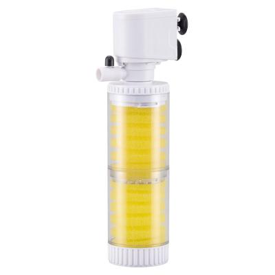 China Aquarium Filter Plastic Water Filter For Aquariums Internal Oxygen Pump Water Pump Filter System for sale