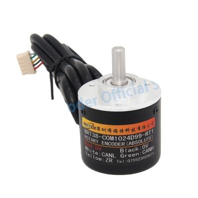 China Memory 6mm Shaft 1287 Multi-turns 1024 Training Rotary Encoder Angle Gauge BriterEncoder Absolute Power Off / 4096P/R Intelligent Control for sale