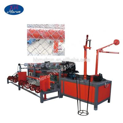 China Construction Wire Mesh 3m Width PVC Coated Wire Spiral Mold Used Chain Link Fence Machine For Sale For Fencing for sale