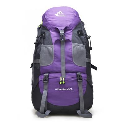 China OEM 45l ODM Waterproof Durable Durable Packable Backpack Lightweight Hiking Sport Trekking Rucksack Camping Bag for sale