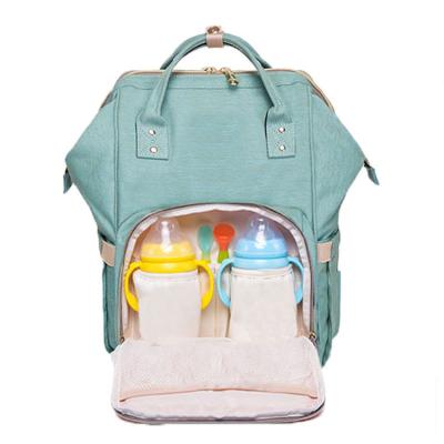 China New Lightweight Durable Bag Style Resin Mesh Baby Diaper Bags Customized Diaper Bag Backpack for sale