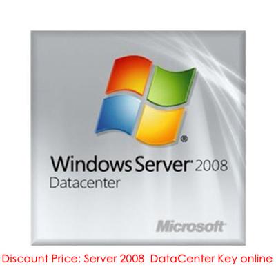 중국 허용하는 Windows 서버 2008년 Datacenter, Windows 2008년 서버 제품 열쇠 판매용