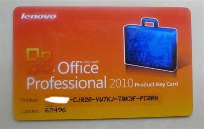 China Llave electrónica 2010, la última versión de Lenovo del profesional de Microsoft Office de Microsoft Office en venta