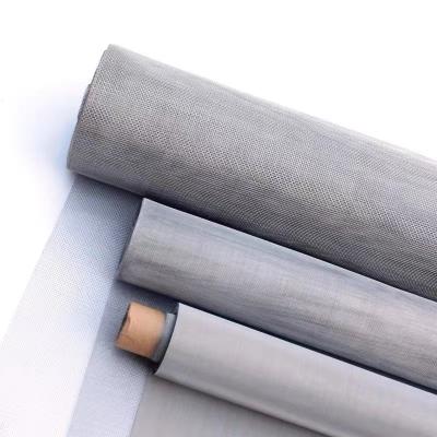 China Long Service Life 25 Micron SS 316l 500 Mesh Stainless Steel Wire Mesh High Quality Twill Woven Roll for sale