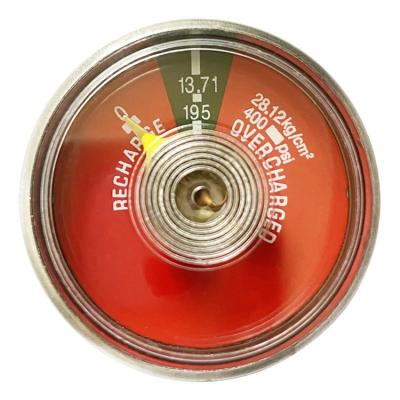 China Used To Measure Air Fire Fighting Pressure Gauge Fire Fighting Equipment Accessories Dry Powder Extinguisher Pressure Gauge for sale