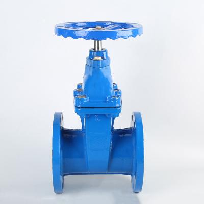 China Seat general direct elastic handwheel control wheel factory cast iron flange malleable gate valve for sale