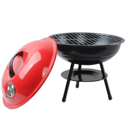 China Small Portable Adjustable Size Apple Charcoal Outdoor Heat Resistant Grill For Camping for sale