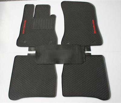 China beach & Holiday Special Anti Slip Full Set Latex LHD PVC Car Floor Mat Fit For BENZ S W220 2005 for sale