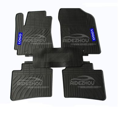 China For KIA RIO 2012 Cars Wholesale Eco-friendly PVC Rubber Auto Floor Mats For KIA RIO 2012 2013 2014 2015 2016 2017 2018 2019 2020 2021 for sale