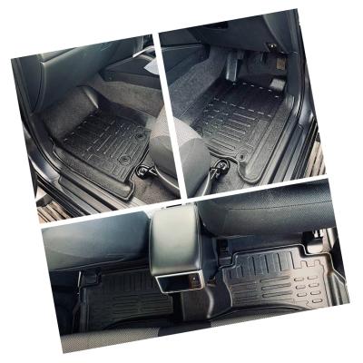 China Durable Luxury Waterproof RHD Car Floor Mat For Mitsubishi Triton 2015+ for sale