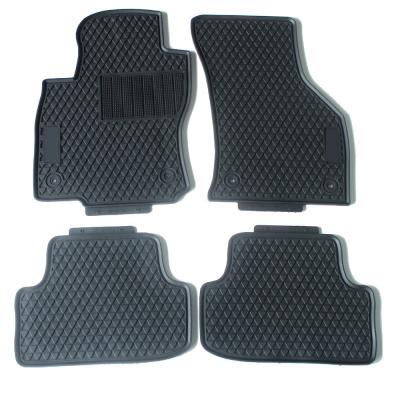 China All Weather Waterproof Car Floor Easy Clean Mats For VW Golf 7 MK7 2012 2013 2014 2015 2016 2017 2018 2019 2020 for sale