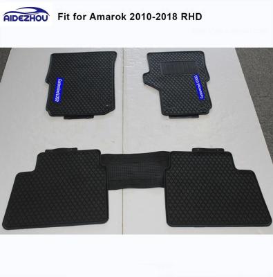 China Non Slip High Quality Smell Car Mat,Perfect Fit For AMAROK2010-2018 RHD for sale