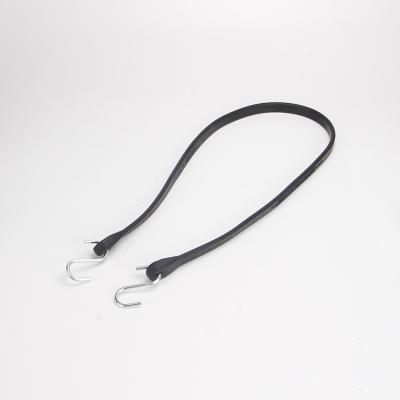 China High Quality EPDM Yuhuan Sanyuan EPDM Rubber Tie Down Tarpaulin Straps With S Hook for sale