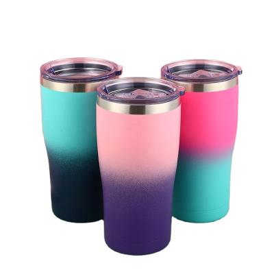 China Viable Wholesales High Quality Sublimation 20oz Double Wall Insulated 20oz Stainless Steel Outdoor Travel Adult Children for sale