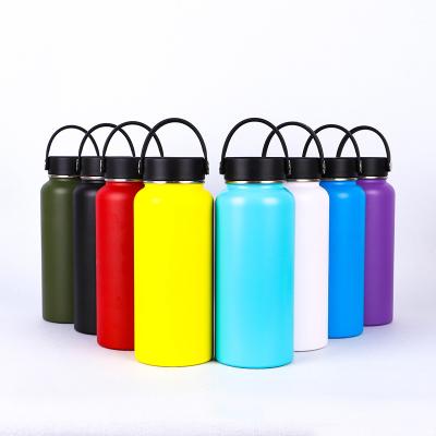 China Amazon 32oz 40oz Double Wall Gym Bottle Vacuum Sport Flask Sustainable Hot Selling Hydraulic Water Bottle for sale