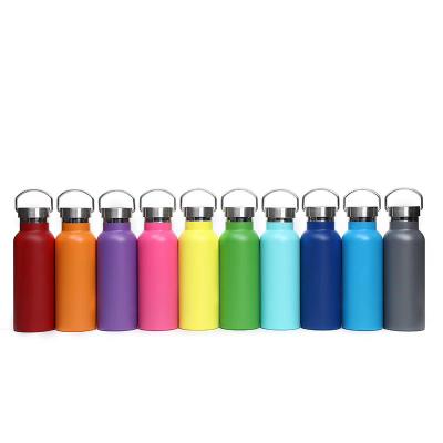 China Wholesale18oz 24oz 32oz Stainless Steel Large Mouth Water Bottle Viable Sports Water Drinking Cups High Quality Kettle Customized for sale