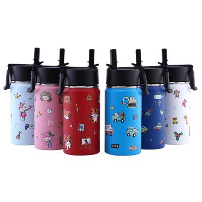 China Sustainable Custom Stainless Steel 3D/5D 14oz Vacuum Insulated Water Bottle available in different colors, capacities and sizes. for sale