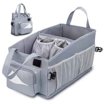 China Foldable Sports Car Trunk Organizer Tote Car Organizer Front Back Seat Car Storage Between Seats Organizer for sale