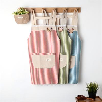 China High Quality Custom Waterproof Cotton Printed Kitchen Apron Apron For Kids Women Designer Cooking Aprons for sale