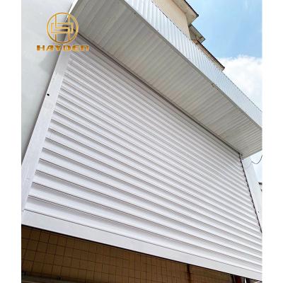 China Heat Insulation Insulated PU For Foaming Windproof Electric Aluminum Roller Shutter Door for sale