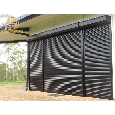 China Anti Theft Corrosion Resistant Durable Automatic Electric Aluminum Roller Shutter Door for sale